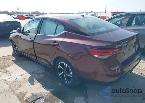 2025 Nissan Sentra Sv from USA, damaged, VIN 3N1AB8CV2SY352982